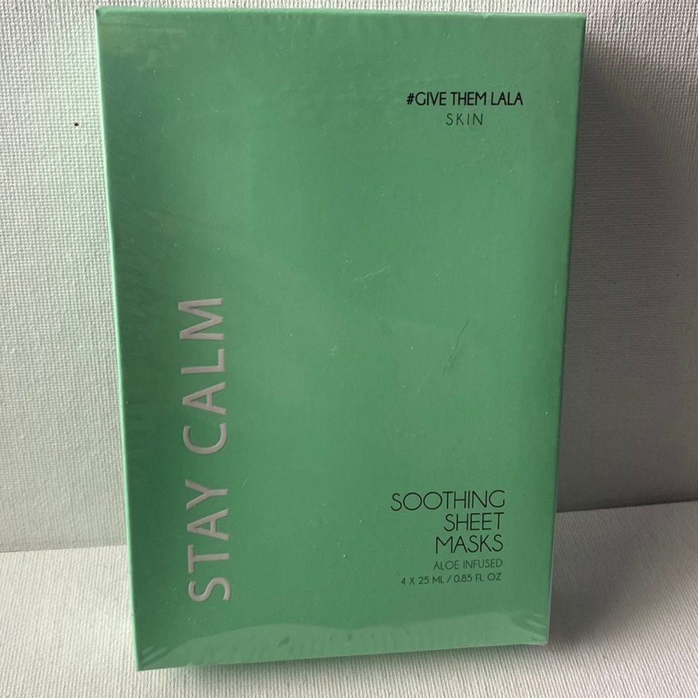 STAY CALM SOOTHING SHEET MASKS